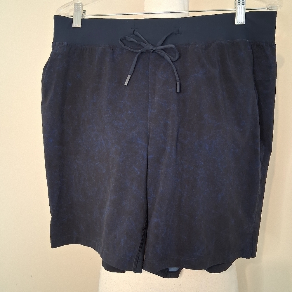 Lululemon T.H.E. Short 7" *LinerlessGravel Dust True Navy Multi Size Large - Picture 2 of 14
